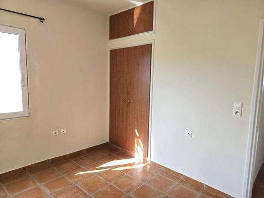 Kreta, Rethymno: Einfamilienhaus zum Verkauf unter dem Schloss von Fortezza