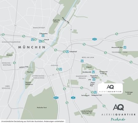 Stadtplanausschnitt