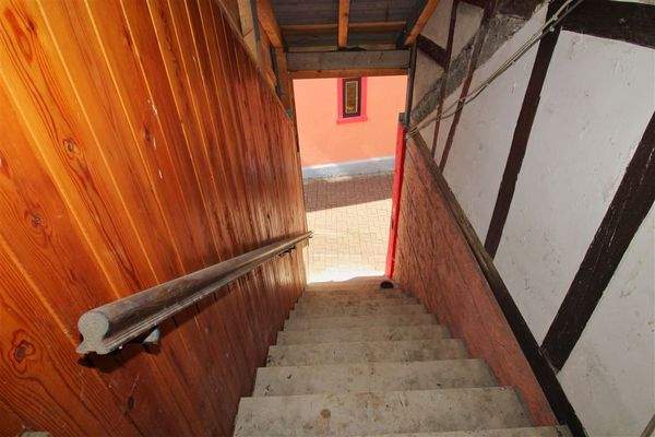 Aufgang zur Ferienwohnung