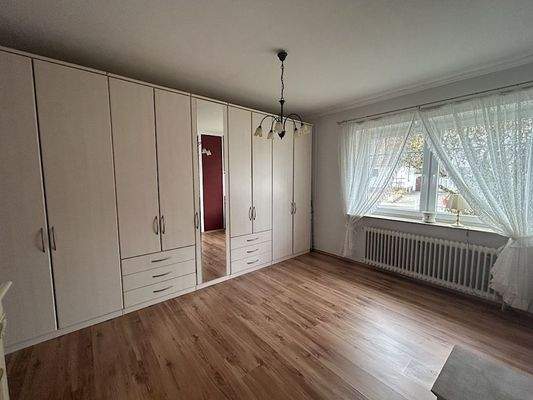 Teilansicht Schlafzimmerbereich