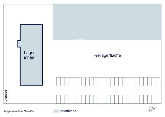Freilager Lageplan