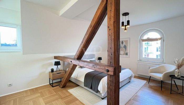 Schlafzimmer im Dachgeschoss