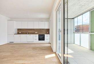 Erweiteter Wohnbereich durch Loggia