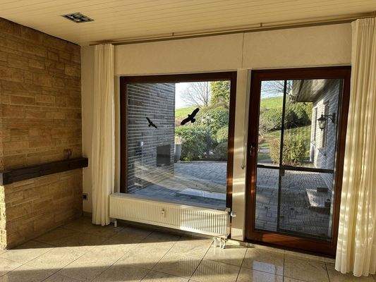 Blick Terrasse aus dem WZ