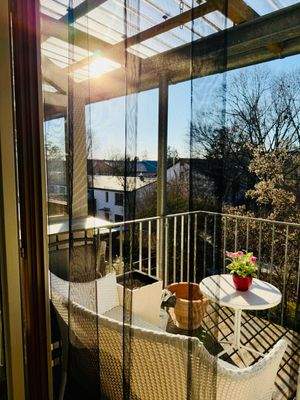 Balkon Blick nach Süden