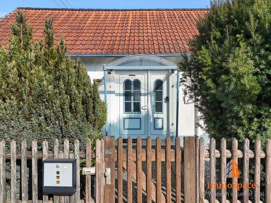 Gepflegter Eingangsbereich