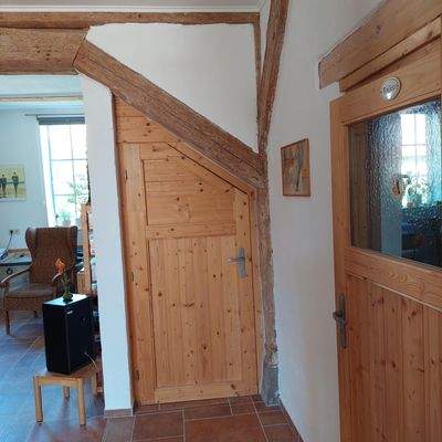 Tür zum Schlafzimmer