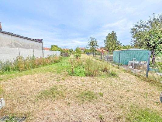 separater Gartenbereich