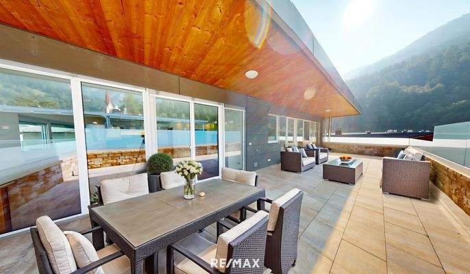 Landeck - Wohnung - Terrasse - Visualisierung