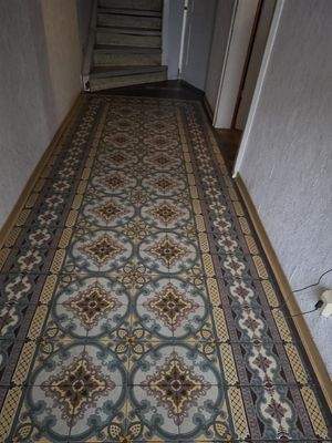 Flur, Orignalfliesen