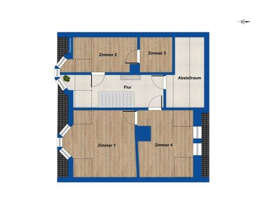 Grundriss Dachgeschoss