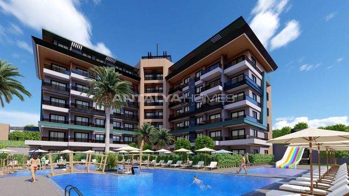 Real Estate with Private Beach in Alanya Kargicak