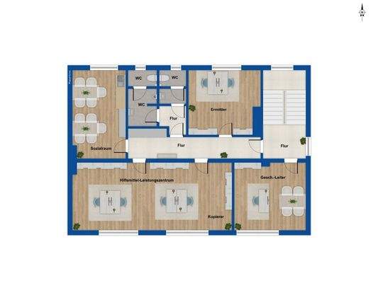 Grundriss 1. Obergeschoss