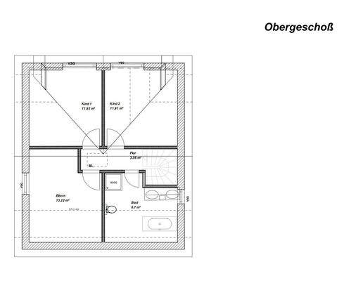 Beispielgrundriss OG