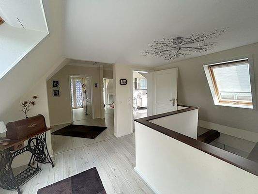 Flurbereich im Obergeschoss.