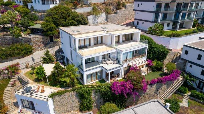 Sea View Apartments with Private Pier and Beach in Bodrum