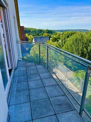 West Balkon mit Abendsonne