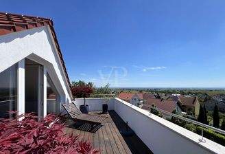 Dachterrasse mit traumhaftem Blick
