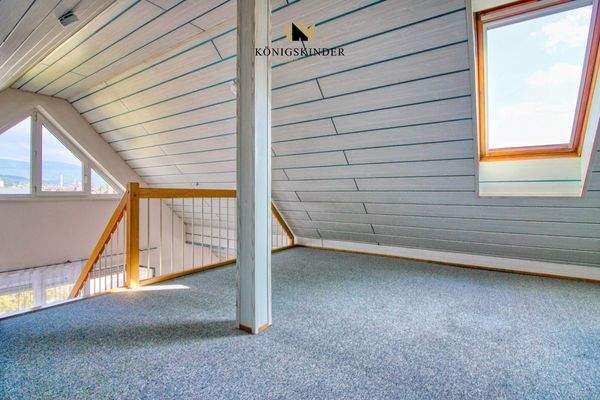 Schlafzimmer- Maisonette Wohnung