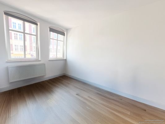 Schlafzimmer unmöbiliert