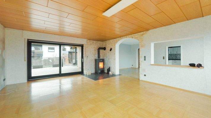 Wohnzimmer EG Wohnnung