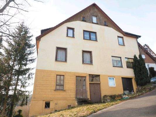 Ansicht Seite mit Werkstatteingang