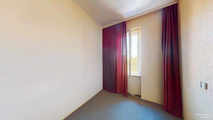 Schlafzimmer unmöbliert