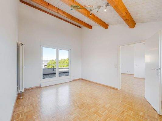 Schlafzimmer mit Zugang zur Terrasse (Beispielbild)