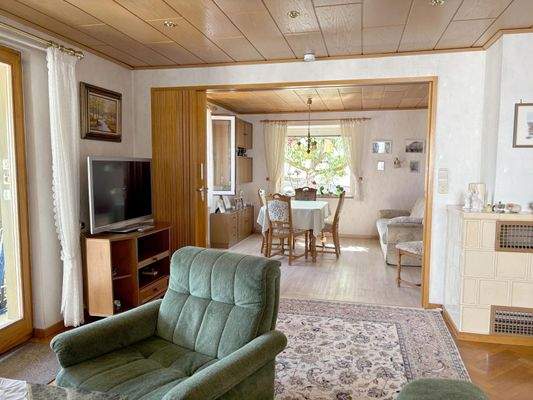 Blick in den Essbereich