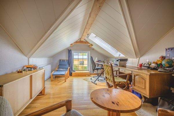 Büro im Dachgeschoss