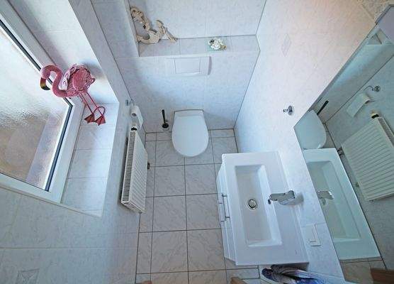 Gäste-WC im Erdgeschoss