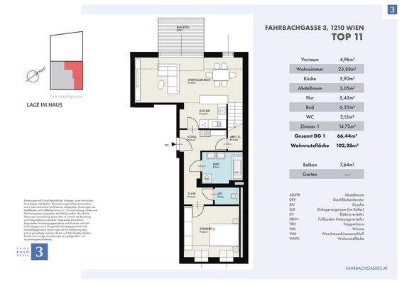Grundriss Top 11 DG1