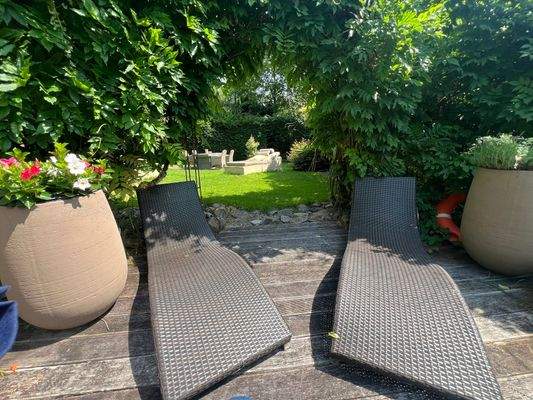 Liegebereich am Schwimmteich