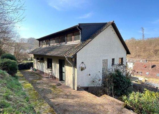 Hausansicht von Hinten