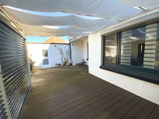 Überdachte Terrasse