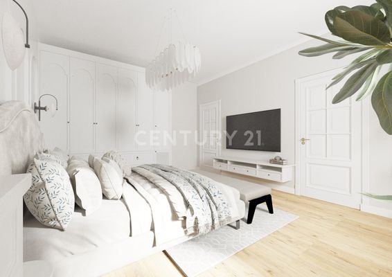 Schlafzimmer visualisiert