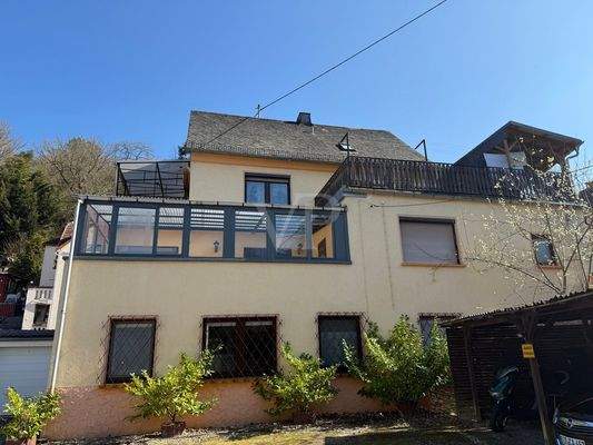 Blick auf den Wintergarten