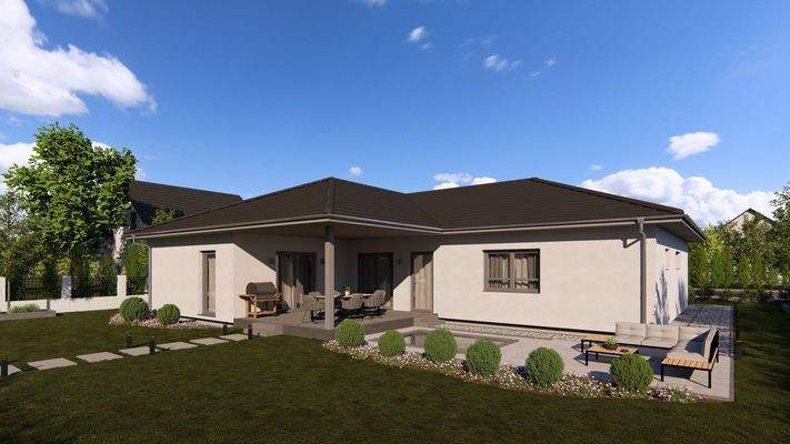 Ausblick in den Garten.