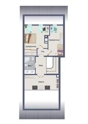 2D Obergeschoss, unverbindlich