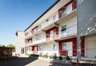 Ansicht eines Gebäudeteiles