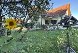 Wohnhaus vom Garten aus