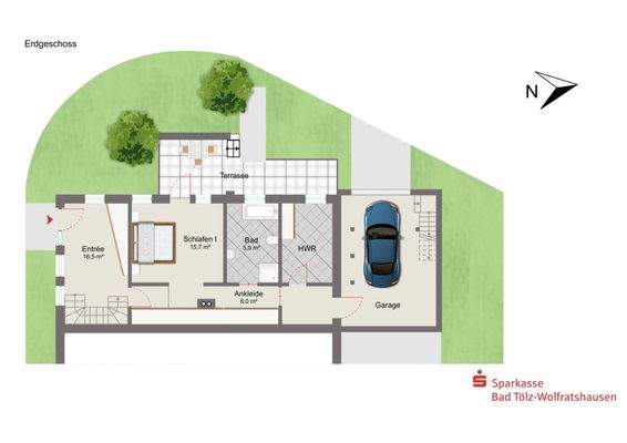 Grundriss Erdgeschoss