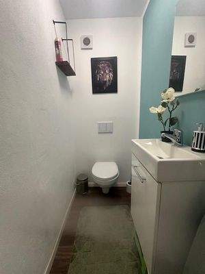 Gästetoilette im Erdgeschoss