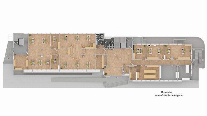 Erdgeschoss ca. 777m²