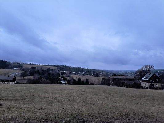 Blick vom Wintergarten