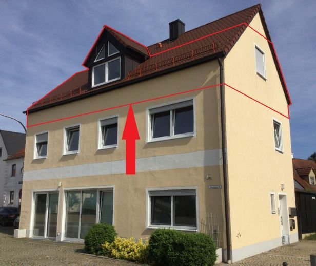 Schöne Dachgeschosswohnung in Mindelstetten zu vermieten