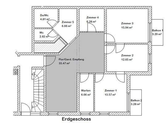 Grundriss Erdgeschoss