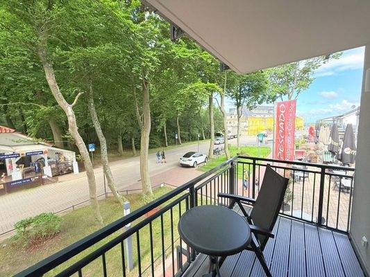 Meerblick vom Balkon