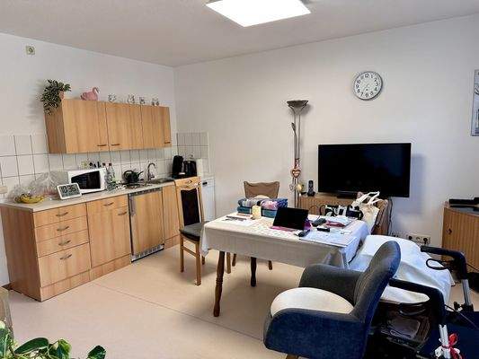 Wohnbereich mit Küchenzeile