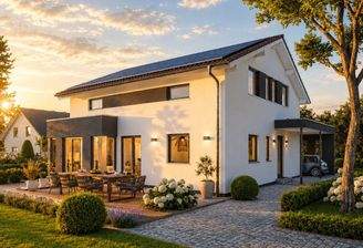 Modernes Wohnhaus mit Stil